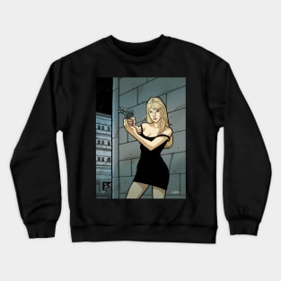 Spy Woman Crewneck Sweatshirt